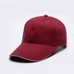 黔東南運動戶外廣告帽子生產廠家定做鴨舌帽純棉棒球帽logo刺繡
