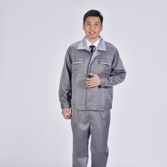 武漢男女士棉電焊工作服套裝長袖加厚耐磨建筑工裝勞保服